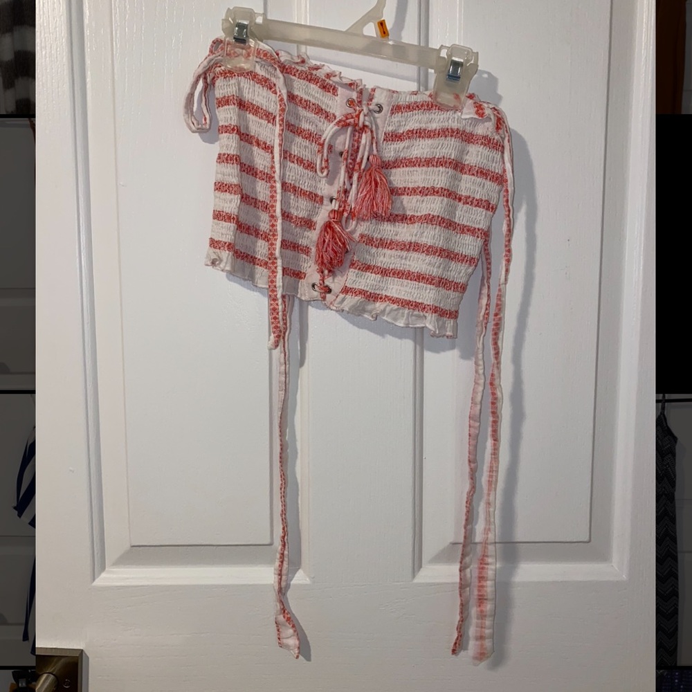 AE Striped crop top